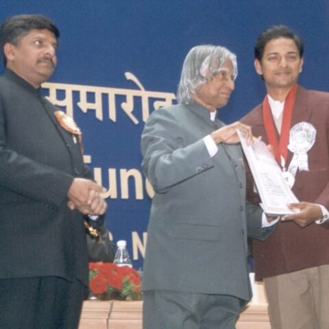 National Award from Dr. APJ Abdul Kalam